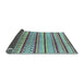 Sideview of Solid Light Blue Modern Rug, urb1259lblu