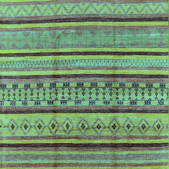 Machine Washable Solid Turquoise Modern Area Rugs, wshurb1260turq