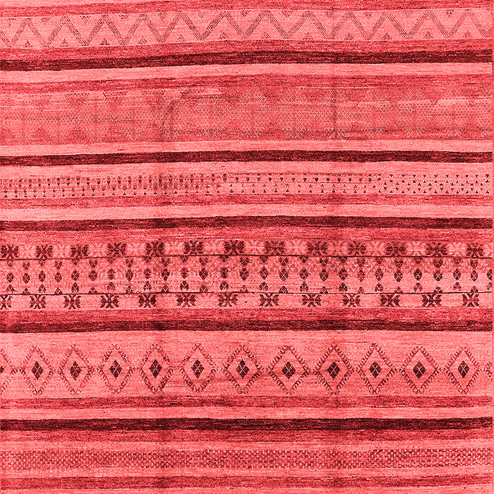 Solid Red Modern Area Rugs