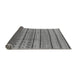 Sideview of Solid Gray Modern Rug, urb1260gry