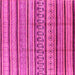 Square Solid Pink Modern Rug, urb1260pnk