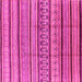 Square Machine Washable Solid Pink Modern Rug, wshurb1260pnk