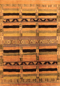 Southwestern Orange Country Rug, urb1261org