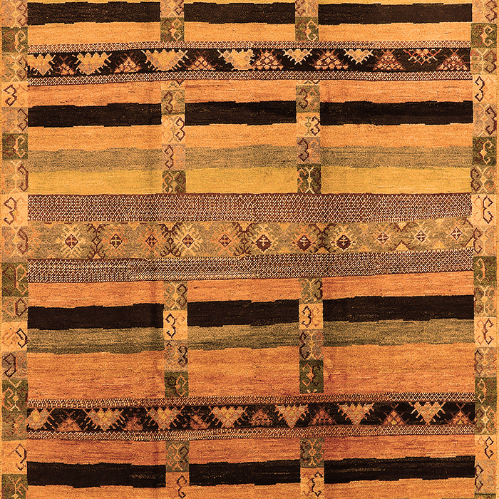 Southwestern Orange Country Rug, urb1261org