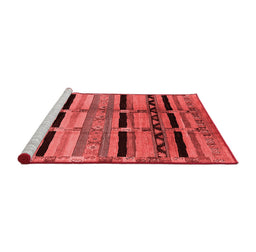 Country Red Washable Rugs