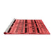 Country Red Washable Rugs