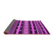 Sideview of Solid Pink Modern Rug, urb1262pnk