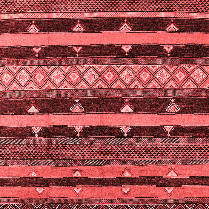 Solid Red Modern Area Rugs