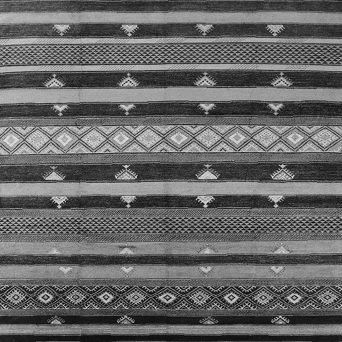 Square Machine Washable Solid Gray Modern Rug, wshurb1262gry