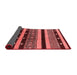 Solid Red Modern Area Rugs