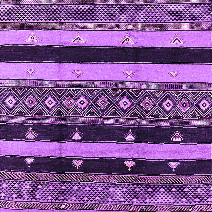 Machine Washable Solid Purple Modern Area Rugs, wshurb1263pur