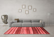 Modern Red Washable Rugs