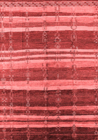 Solid Red Modern Rug, urb1264red