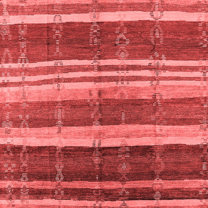 Solid Red Modern Area Rugs