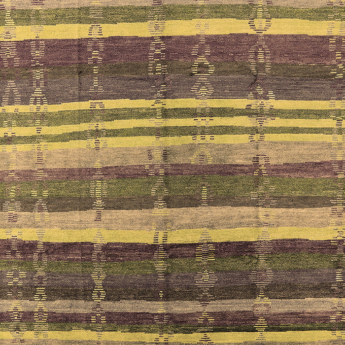 Solid Brown Modern Rug, urb1264brn