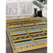 Machine Washable Industrial Modern Coffee Brown Rug in a Family Room, wshurb1265