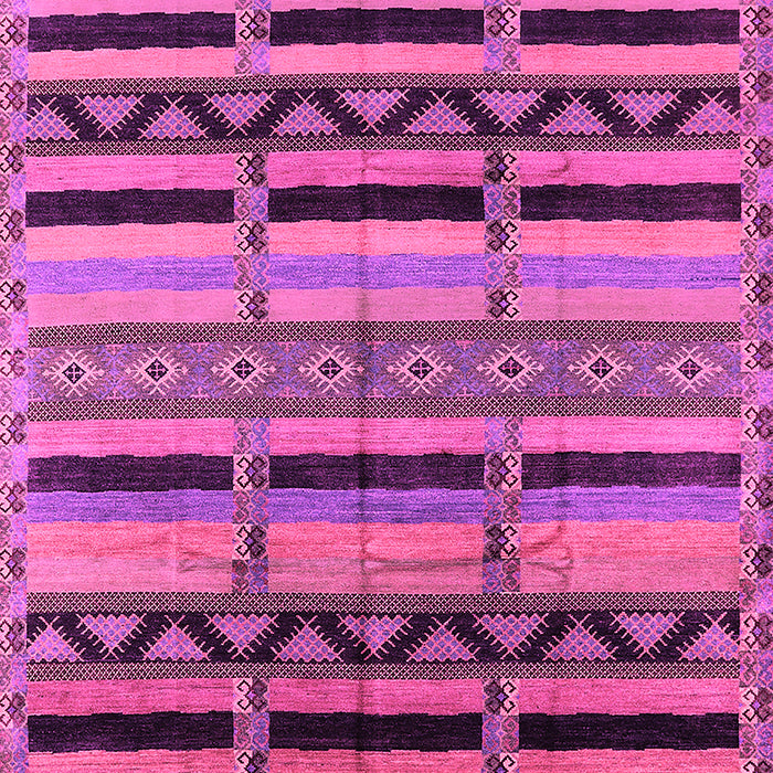 Solid Pink Modern Rug, urb1265pnk