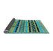 Sideview of Solid Light Blue Modern Rug, urb1265lblu