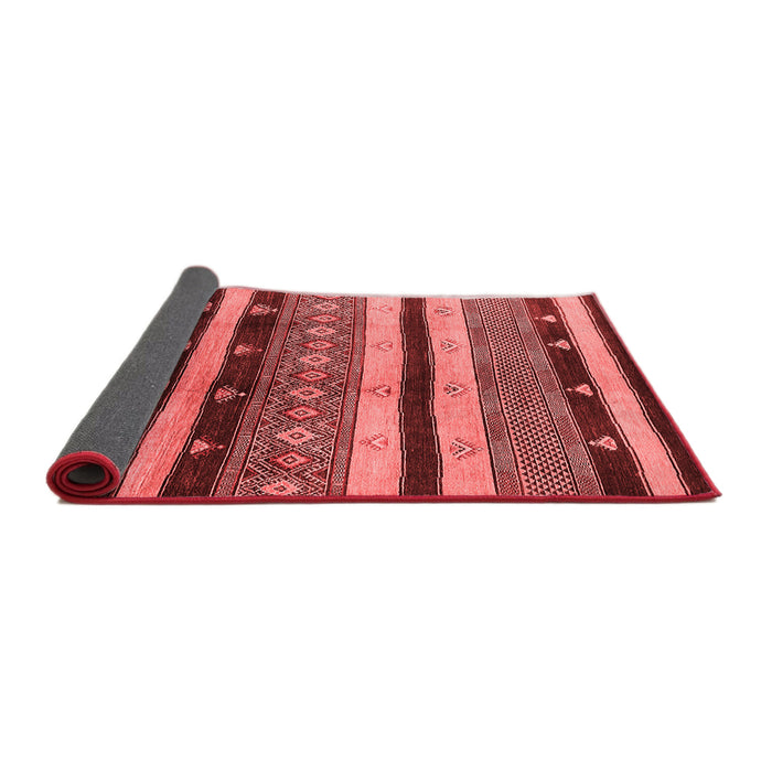 Solid Red Modern Area Rugs
