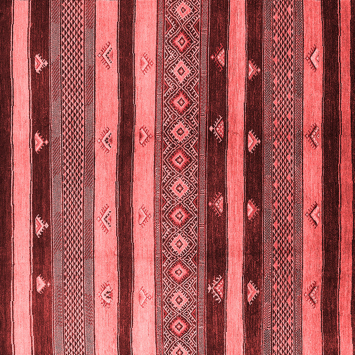 Machine Washable Solid Red Modern Rug, wshurb1266red