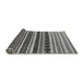 Sideview of Solid Gray Modern Rug, urb1267gry