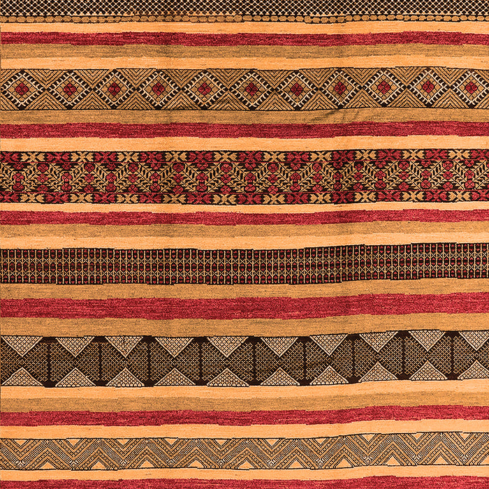 Solid Orange Modern Rug, urb1267org
