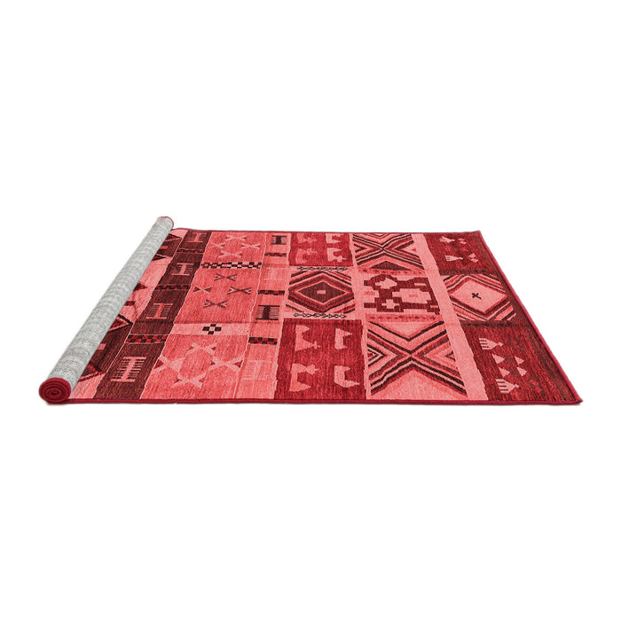 Modern Red Washable Rugs