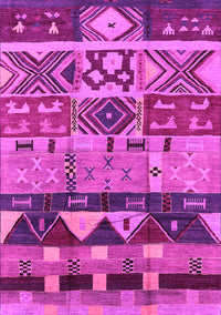 Solid Pink Modern Rug, urb1268pnk