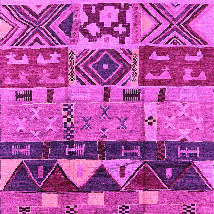 Solid Pink Modern Rug, urb1268pnk