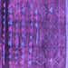 Square Solid Purple Modern Rug, urb1269pur