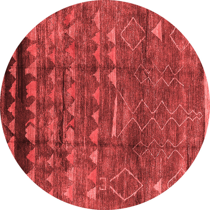 Solid Red Modern Rug, urb1269red