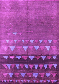 Solid Purple Modern Rug, urb1270pur