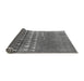 Sideview of Solid Gray Modern Rug, urb1270gry