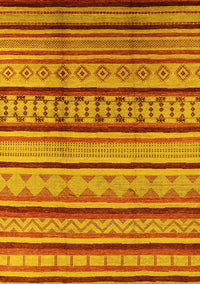 Southwestern Yellow Country Rug, urb1271yw