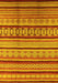 Southwestern Yellow Country Rug, urb1271yw