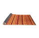 Sideview of Southwestern Orange Country Rug, urb1271org