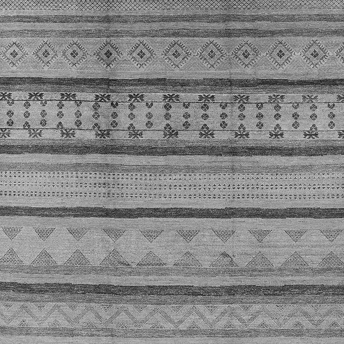 Southwestern Gray Country Rug, urb1271gry