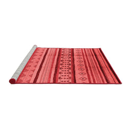 Country Red Washable Rugs