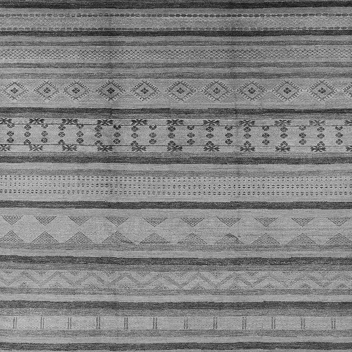 Square Southwestern Gray Country Rug, urb1271gry