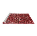 Modern Red Washable Rugs