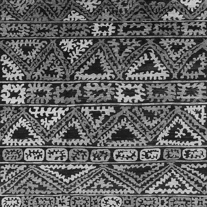 Square Machine Washable Solid Gray Modern Rug, wshurb1272gry