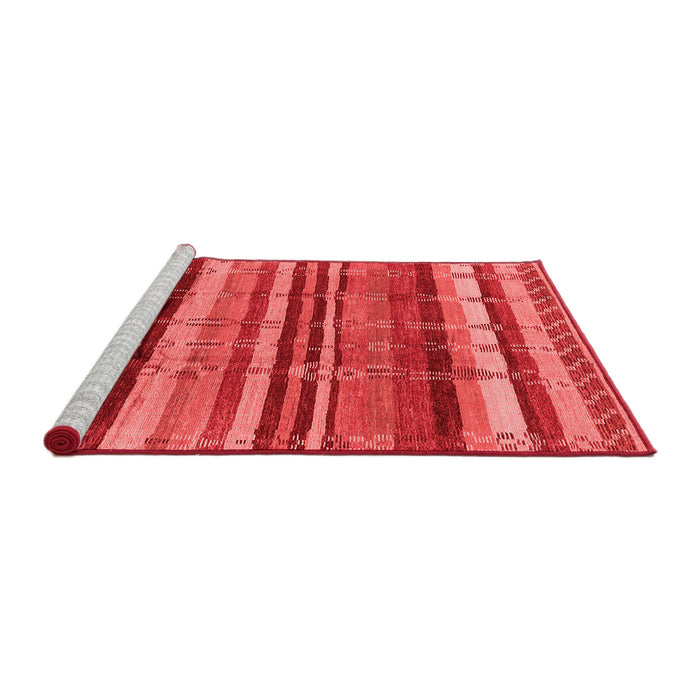Country Red Washable Rugs