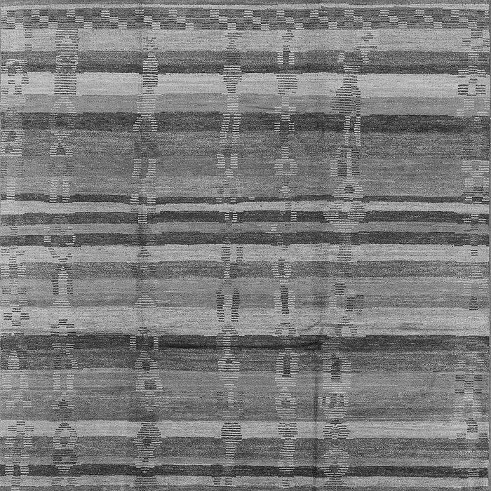 Square Southwestern Gray Country Rug, urb1273gry