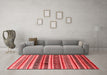 Modern Red Washable Rugs