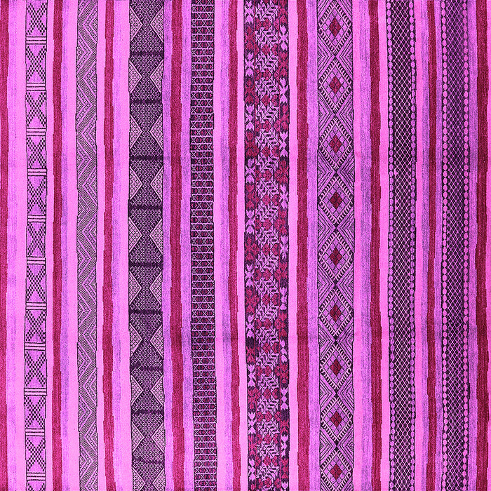 Square Machine Washable Solid Pink Modern Rug, wshurb1274pnk