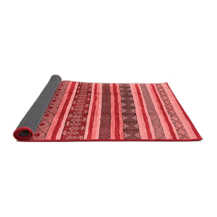 Solid Red Modern Area Rugs