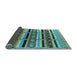 Sideview of Solid Light Blue Modern Rug, urb1275lblu