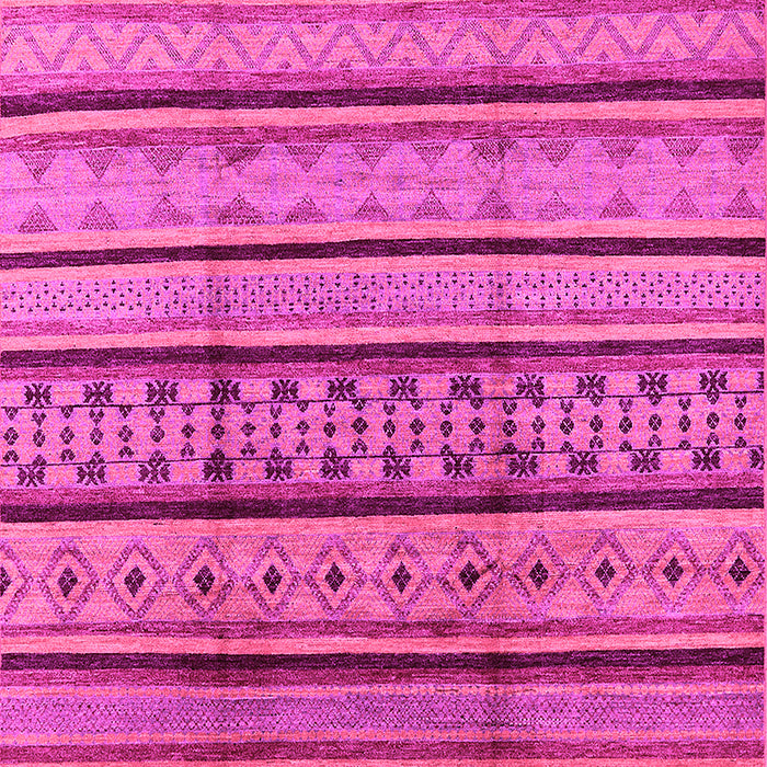 Machine Washable Solid Pink Modern Rug, wshurb1276pnk