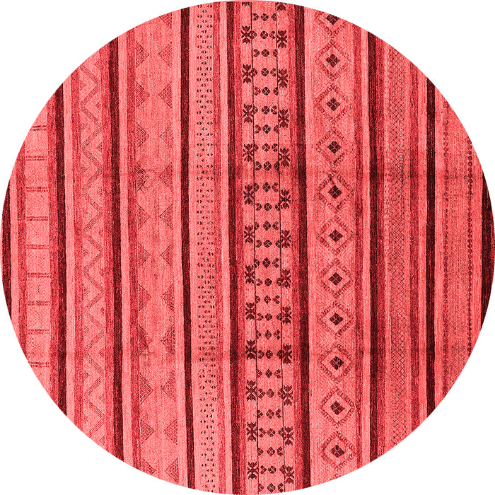 Solid Red Modern Rug, urb1276red