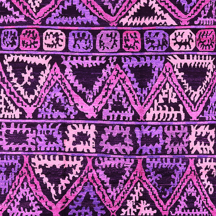 Machine Washable Solid Pink Modern Rug, wshurb1277pnk